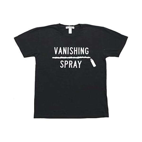 サッカーナッツ(SOCCER NUT) バニシングスプレー Tシャツ SNW-006 (BLK)ブラック