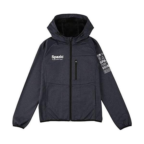 スパッツィオ(Spazio) 裏シャギートレーニングジップパーカー フットサル TP0565-181 181 MIXネイビー Mサイズ