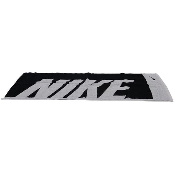 Rakuten - ナイキ(Nike) スポーツタオル ジャガードタオル ミディアムII TW2521-036 ブラック/ホワイト