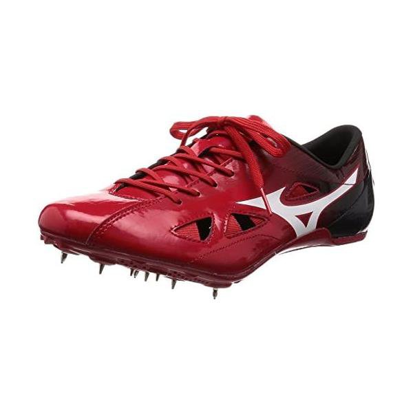 ミズノ(MIZUNO) 陸上スパイク ジオサイレンサー9 U1GA181201 レッド×ホワイト×ブラック