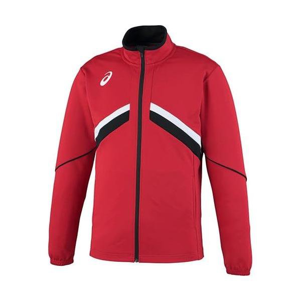 アシックス(ASICS) メンズ トレーニングジャケット XAT12T 23 レッド