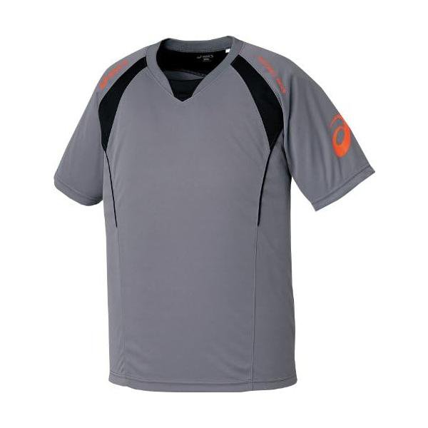 アシックス(ASICS) ツアーシャツ 半袖 XS6065 95 ライトチャコール campista-10018759 カンピスタ パッケージ画像