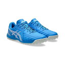 アシックス(ASICS) フットサルシューズ CALCETTO WD 9 TF 1113A038-400 ディレクトワール ブルー/ホワイト 3E