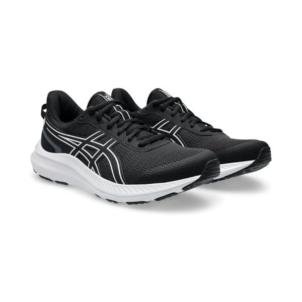 アシックス(ASICS) ランニングシューズ JOLT 5 EXTRA WIDE 1011B964 メンズ 003(ブラック/ホワイト) 4E