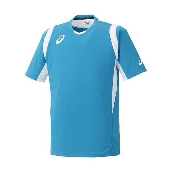 アシックス(ASICS) サッカー・フットサル シャツ プラシャツ 半袖 XS6077 42A アトミックブルーA