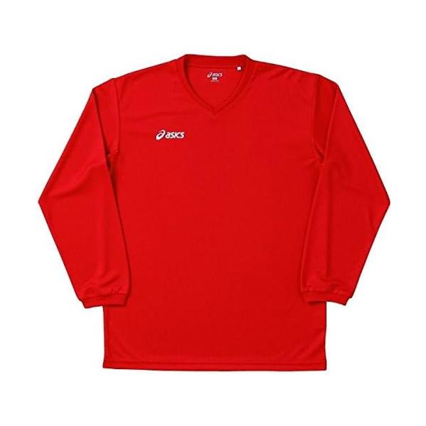 アシックス(ASICS) サッカー・フットサル 長袖シャツ ロングスリーブシャツ XS6524 レッド
