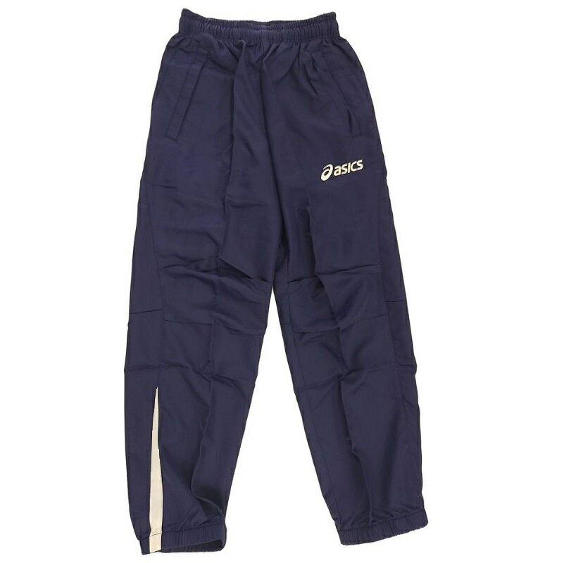 アシックス(ASICS) ジュニア ライト ウインドパンツ 5003 ネイビー/アイボリー 130cm XSJ51C