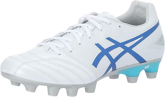 アシックス(ASICS) サッカースパイク DS LIGHT PRO 1103A095-100 ホワイト/ツナブルー 26.5cm