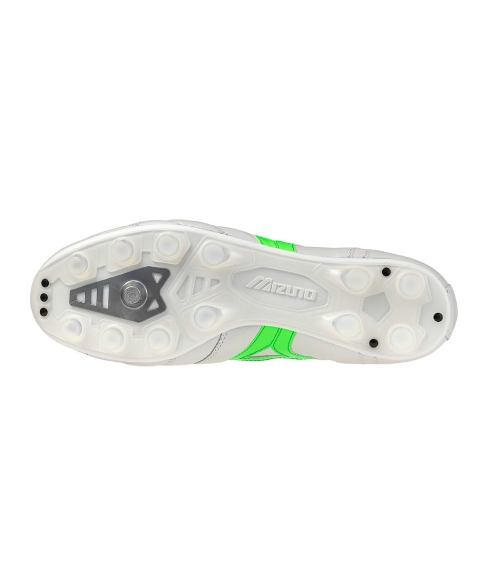 ミズノ(MIZUNO) サッカースパイク モレリアII JAPAN P1GA250137 ホワイトパール×ネ...