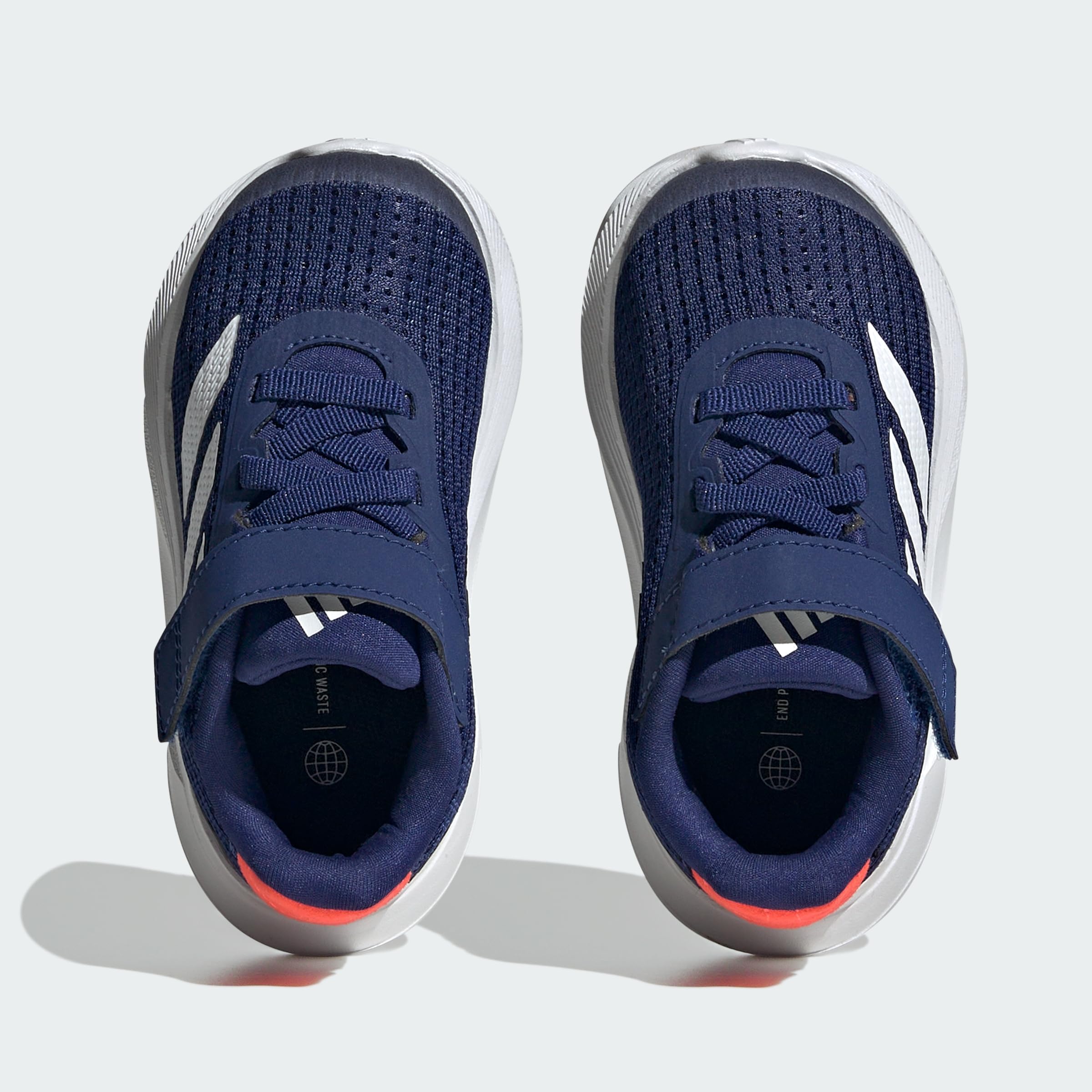 カンピスタのアディダス(adidas) スニーカー キッズ デュラモ SL EL ビクトリーブルー/フットウェアホワイト/ソーラーレッド IG2432｜アングル3