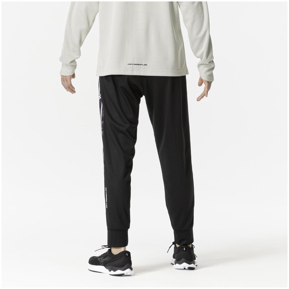 ミズノ(MIZUNO) ドライエアロフロー パンツ 吸汗速乾 高通気 トレーニングウエア ブラック 32MDB82009