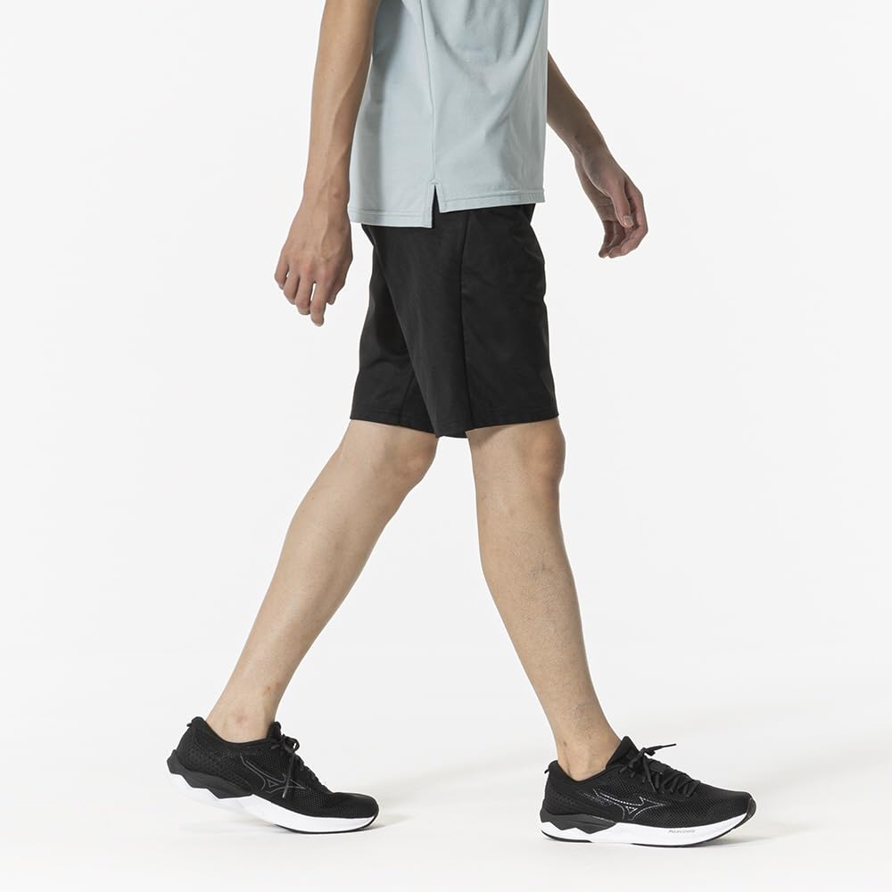ミズノ(MIZUNO) ハーフパンツ メンズ UPF50+ ブラック 32MDB04509