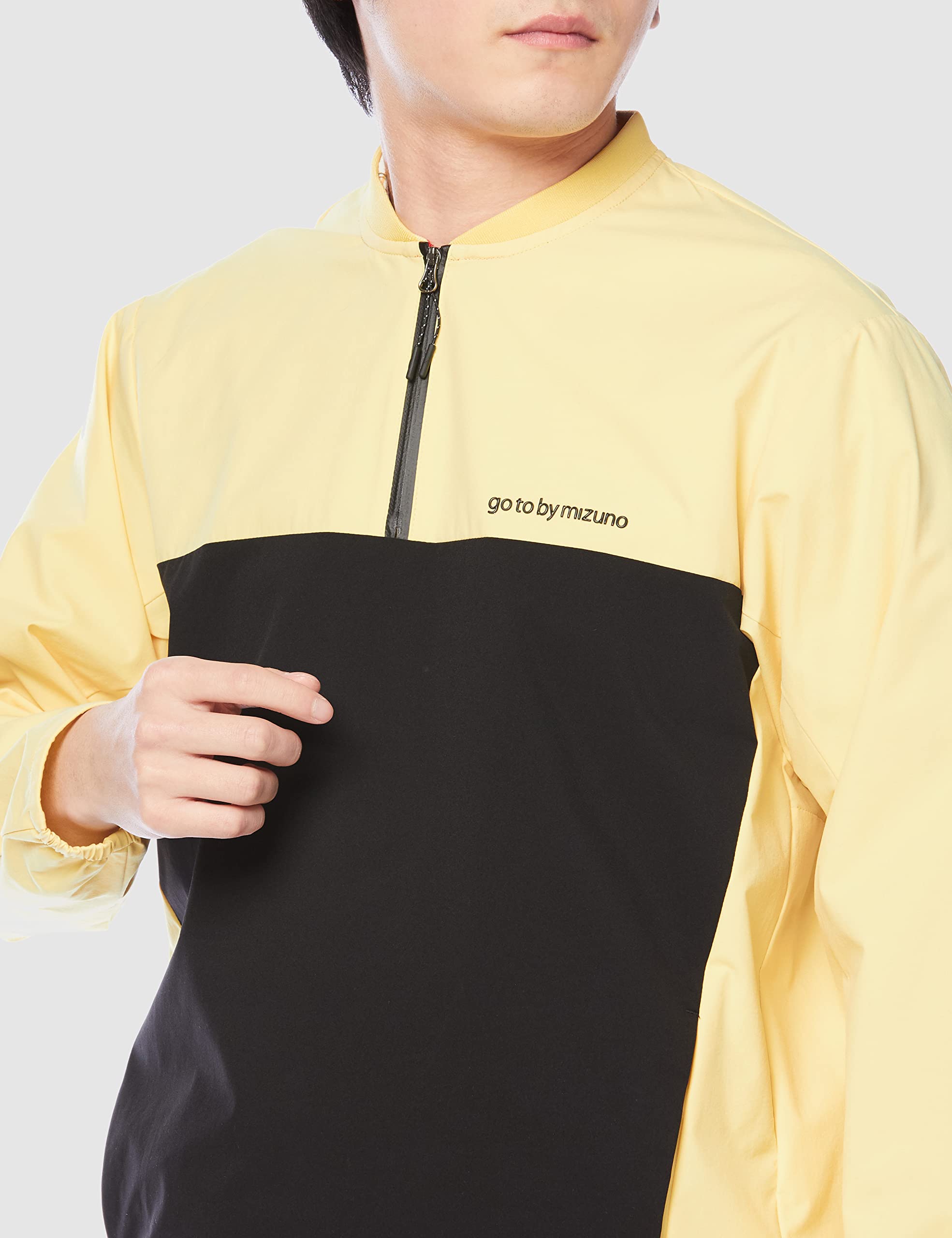 ミズノ(MIZUNO) ウィンドブロックストレッチリブカラーピステ ミスティイエロー B2...