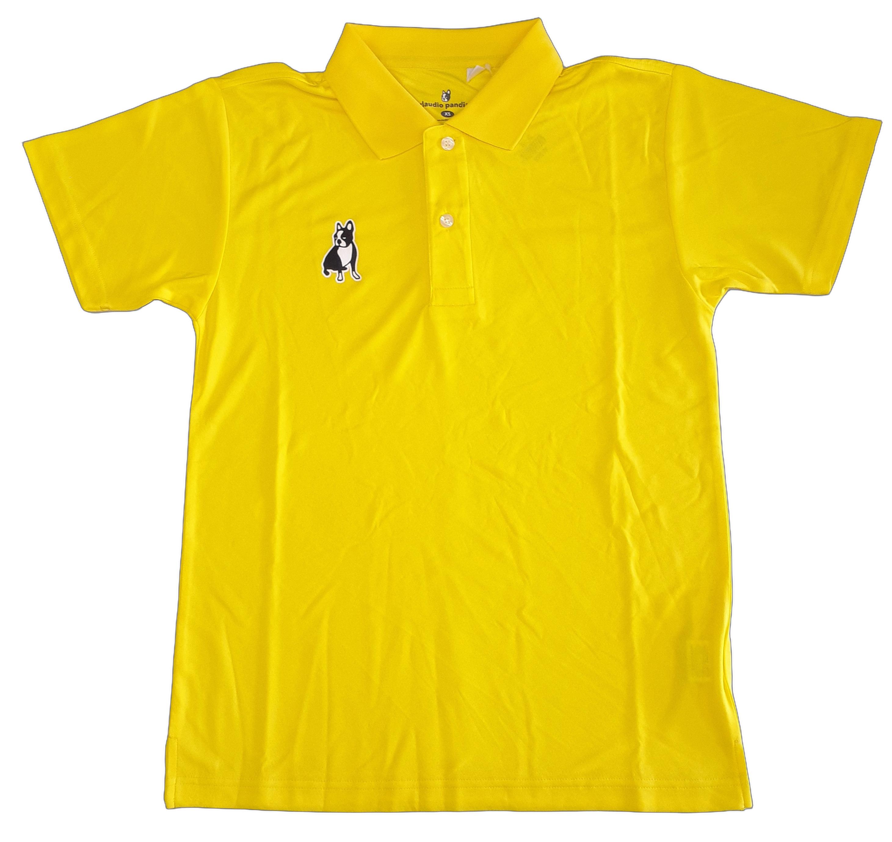 胸にワンポイントロゴの DryPolo シャツ。 肌触りの良いサラッとした素材を採用。