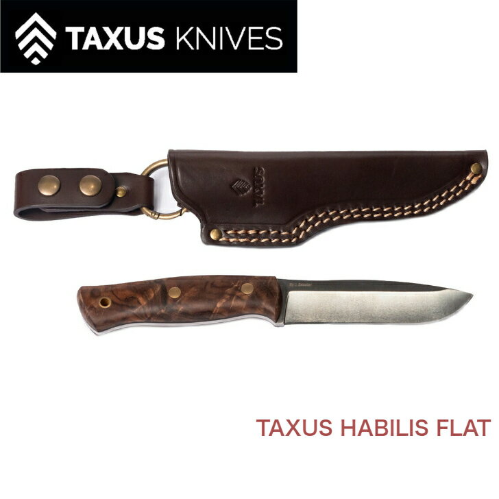 タクサスナイフ ハビリスフラット Taxus Knives Habilis Flat ブッシュクラフト キャンプ ナイフ フルタング スペイン製