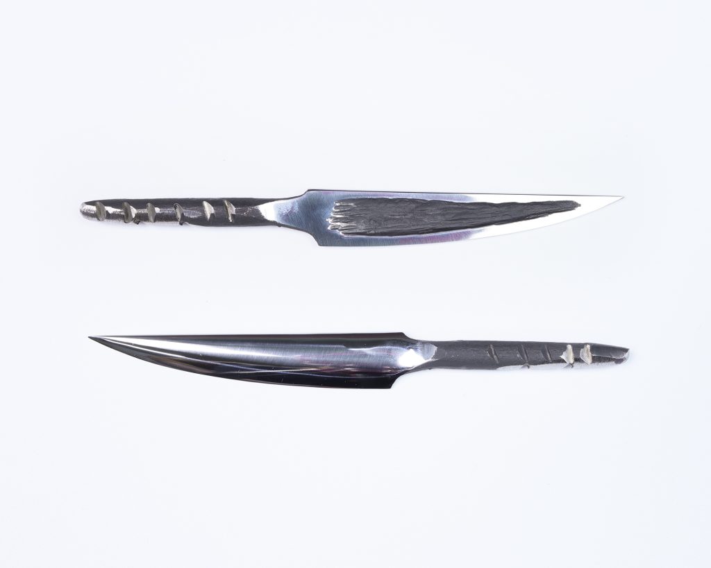 【ウクライナ産】ヤクートナイフ ブレードのみ ナイフブレード 自作ナイフ 炭素鋼 SWAYTOBOR