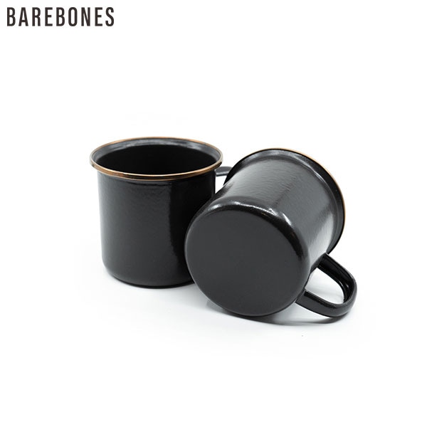 【最大44倍&10%OFFクーポン!!】BAREBONES Barebones Living ベアボーンズ リビング エナメルカップ 2個セット チャコール テーブルウエア 食器 コーヒー ダイニング キッチン用品 コップ マグカップ ペア おしゃれ かわいい 北欧 キャンプ アウトドア