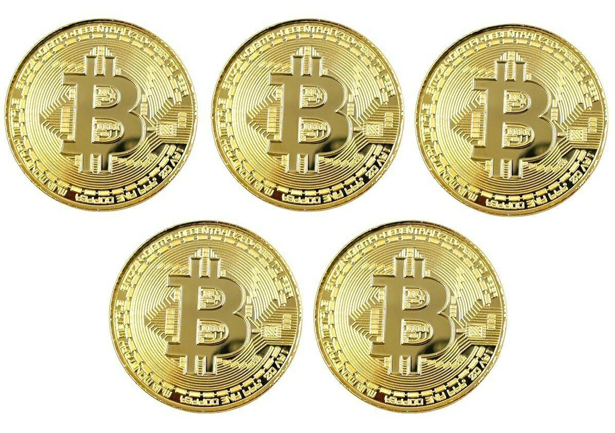 ビットコイン Bitcoin レプリカ 5枚セット メダル 仮想通貨
ITEMPRICE