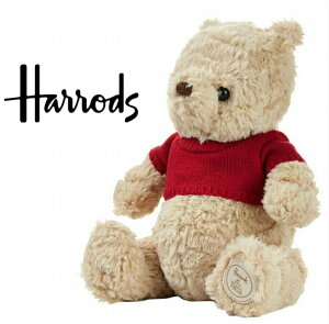 Harrods ハロッズ くまのプーさん ぬいぐるみ テディベア Winnie the Pooh 24cm