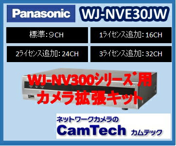 【在庫なし】WJ-NVE30JW NV300用カメラ拡張キット