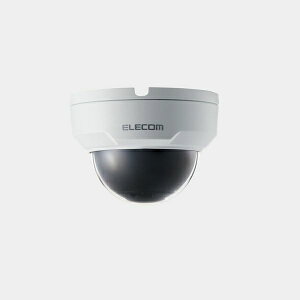 SCB-ED2M01【新品】ELECOM 固定焦点ドーム型フルHD(200万画素)ネットワークカメラ