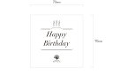 定型カード【Happy Birthday】贈り物 ギフト 贈答品 缶詰 メッセージ カード 缶詰 デリシャス缶詰 プレゼント 感謝 記念 誕生日 選べるギフト ...
