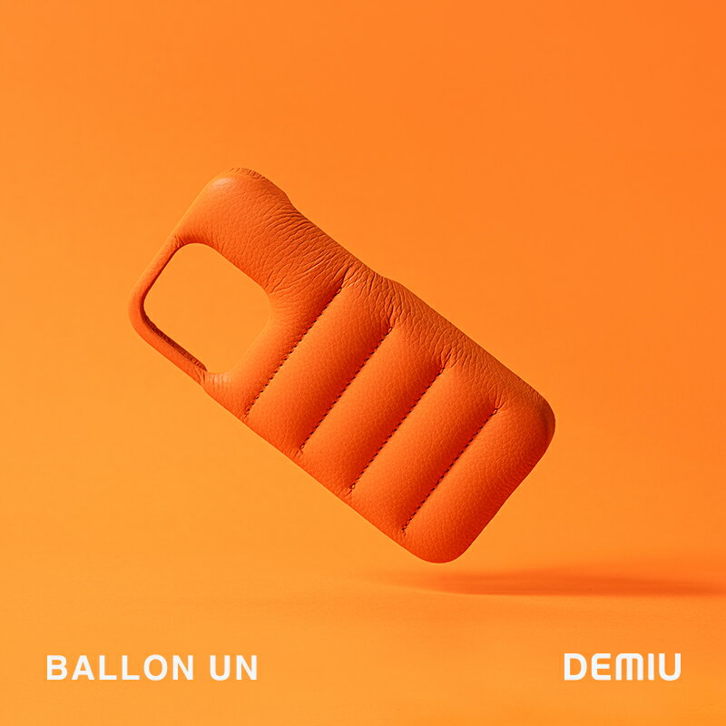 【ポイント5倍】【公式ショップ】 DEMIU デミュウ BALLON UN バロンアン ハードケース スマホケース ヨーロッパレザー 本革 牛革 iPhone15 Pro Max iPhone14 Pro Max iPhone 13 12 mini [◆]