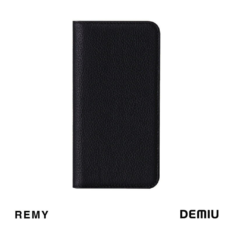 【ポイント10倍】【公式ショップ】 DEMIU デミュウ REMY レミー 手帳型ケース スマホケース ヨーロッパレザー 本革 牛革 カード入れ iPhone15 Pro iPhone14 Pro Max iPhone 13 12 11 SE [◆]