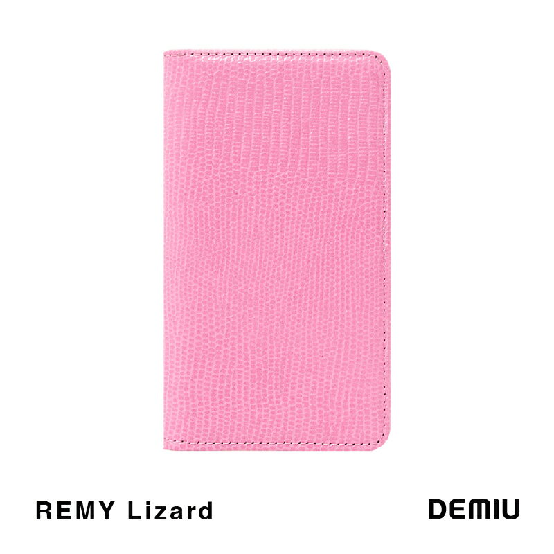 【ポイント10倍】【公式ショップ】 DEMIU デミュウ REMY Lizard レミー リザード 手帳型ケース スマホケース ヨーロッパレザー 本革 牛革 カード入れ iPhone15 Pro iPhone14 Pro Max iPhone 13 12 11 SE [◆]