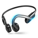ワイヤレスイヤホン オープンヘッドホン ランニング中に音楽を聴く ノンブロッキングイヤホン 物理ボタン Type-C 急速充電 スポーツ/デスク/アウトドア (...