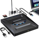 外付ブルーレイドライブ ポータブルドライブ USB3.0 Type-C 3D blu-rayプレイヤー CD DVDドライブ BD/DVD/CD書き込み・読み込み 外付ブルーレイドライブレスのインストール ラップトップ用 デスクトップ用薄型 静音 高速 軽量