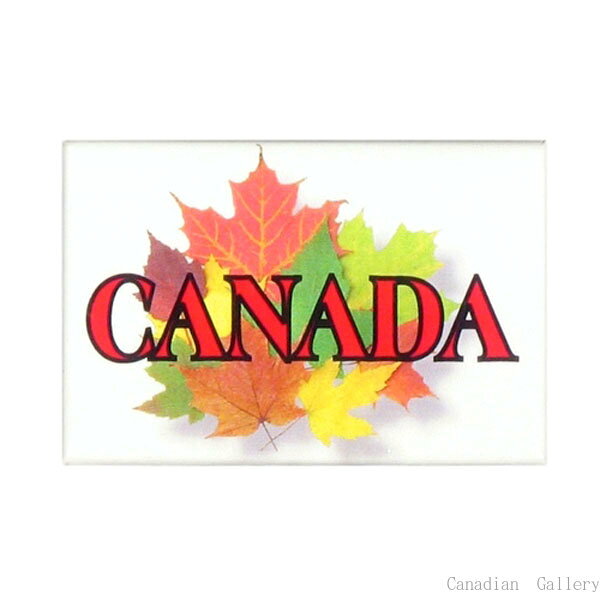 乐天商城 - CANADA&メープルリーフ マグネット【メール便配送(ポスト投函)、代引不可】