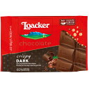 【24袋】ロアカー クリスピー ダーク(チョコレート) 50g