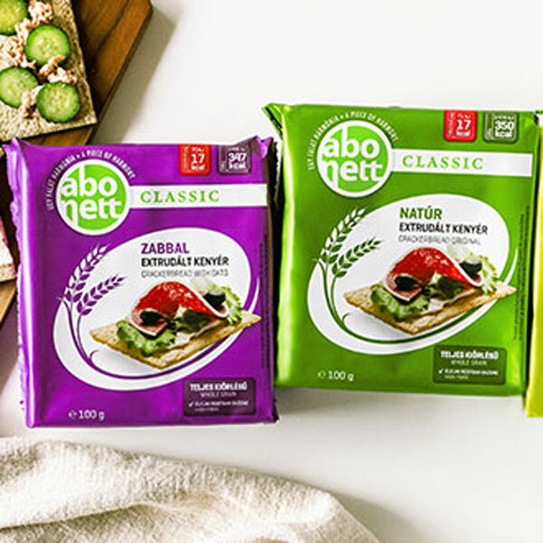 【セット商品(味比べ)】【各2個/計4個】アボネット クラッカーブレッド オリジナル・オーツ 100g 2種各2個 計4個のセット販売