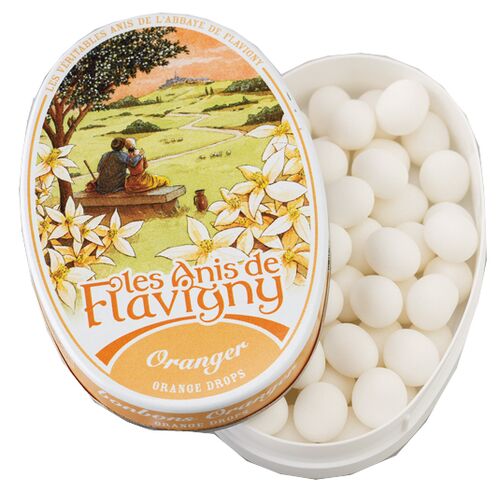 【12缶】アニス・ド・フラヴィニー　オレンジブロッサム(キャンディ)　50g【メール便配送(ポスト投函)、代引不可】