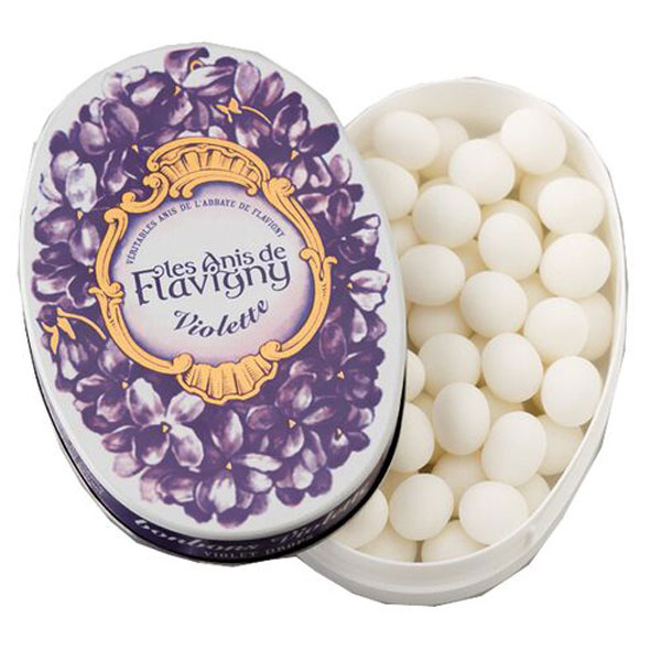 【12缶】アニス・ド・フラヴィニー　バイオレット(キャンディ)　50g【メール便配送(ポスト投函)、代引不可】