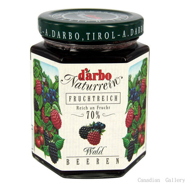 訳あり、4月より値上げ(11,618円)【12瓶】ダルボ フォレストベリー ジャム 200g果肉70％使用、甘すぎない糖度約41度のジャム