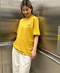 【ユニセックス】【送料無料】1975 TOKYO(1975 トーキョー)"SLOW"半袖Tシャツキャナルジーン CANALJEAN レディース メンズ ロゴ プリント カジュアル カットソー オーバーサイズ リラックス おしゃれ