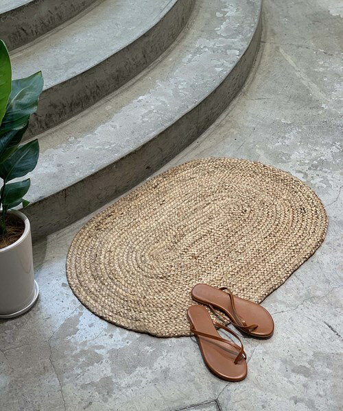 DULTON(ダルトン)"Braided jute mat"ジュートマットキャナルジーン レディース ジュートマット ジュート マットHOME 玄関マット おしゃれ DULTON ダルトンのサムネイル