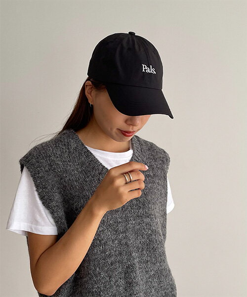 【ユニセックス】choice_cnl(チョイス)"Pals."刺繍CAPキャナルジーン CANALJEAN レディース メンズ goods ファッション小物 帽子 キャップ CAP cap 刺繍 カジュアル おしゃれのサムネイル