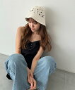 【タイムセール65%OFF】【SALE30%OFF】Lakey Parkクロシェ編みHATキャナルジーン CANALJEAN レディース 帽子 ハット 柄 透け...