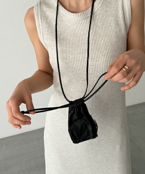 【送料無料】Pt(ピーティー)レザーショルダーウォレットキャナルジーン CANALJEAN レディース Pt ピーティー 財布 鞄 バッグ コンパクト ミニ 首掛け シンプル 革 おしゃれのサムネイル