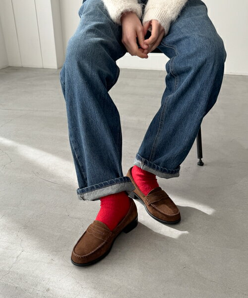 【送料無料】El marスエードコインローファーキャナルジーン CANALJEAN El mar エルマール レディース ..