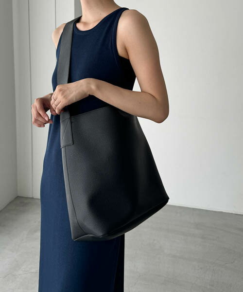 【送料無料】El mar(エルマール)フェイクレザーショルダーバッグキャナルジーン CANALJEAN レディース bag BAG 鞄 バッグ ショルダー 合皮 フェイクレザー シンプル カジュアル