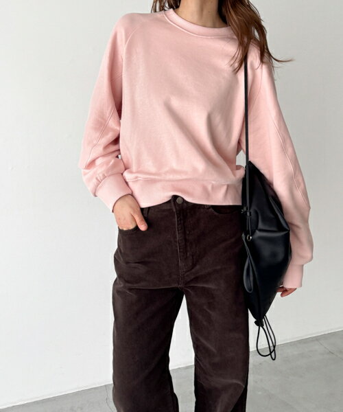 【送料無料】El marコンパクト裏毛クルーネックトレーナーキャナルジーン CANALJEAN El mar エルマール..