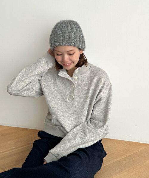 El marアンゴラリブニットキャップキャナルジーン CANALJEAN El mar エルマール レディース ファッショ..