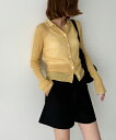 【SALE30%OFF】【送料無料】El marシアーニットシャツカーディガンキャナルジーン CANALJEAN El mar エルマール レディース トップス 無地 長袖 羽織り 日除け 冷房対策 シンプル カジュアル おしゃれ