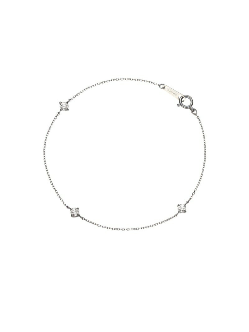 K10ホワイトゴールド ブレスレット Canal 4℃ カナルヨンドシー アクセサリー・腕時計 ブレスレット・バングル ゴールド【送料無料】[Rakuten Fashion]