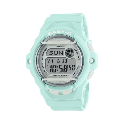 カシオ 腕時計 レディース ベビーG グレー ペールグリーン BG-169U-3 CASIO カシオ 腕時計 レディース ベビーG グレー ペールグリーン BG-169U-3 CASIO