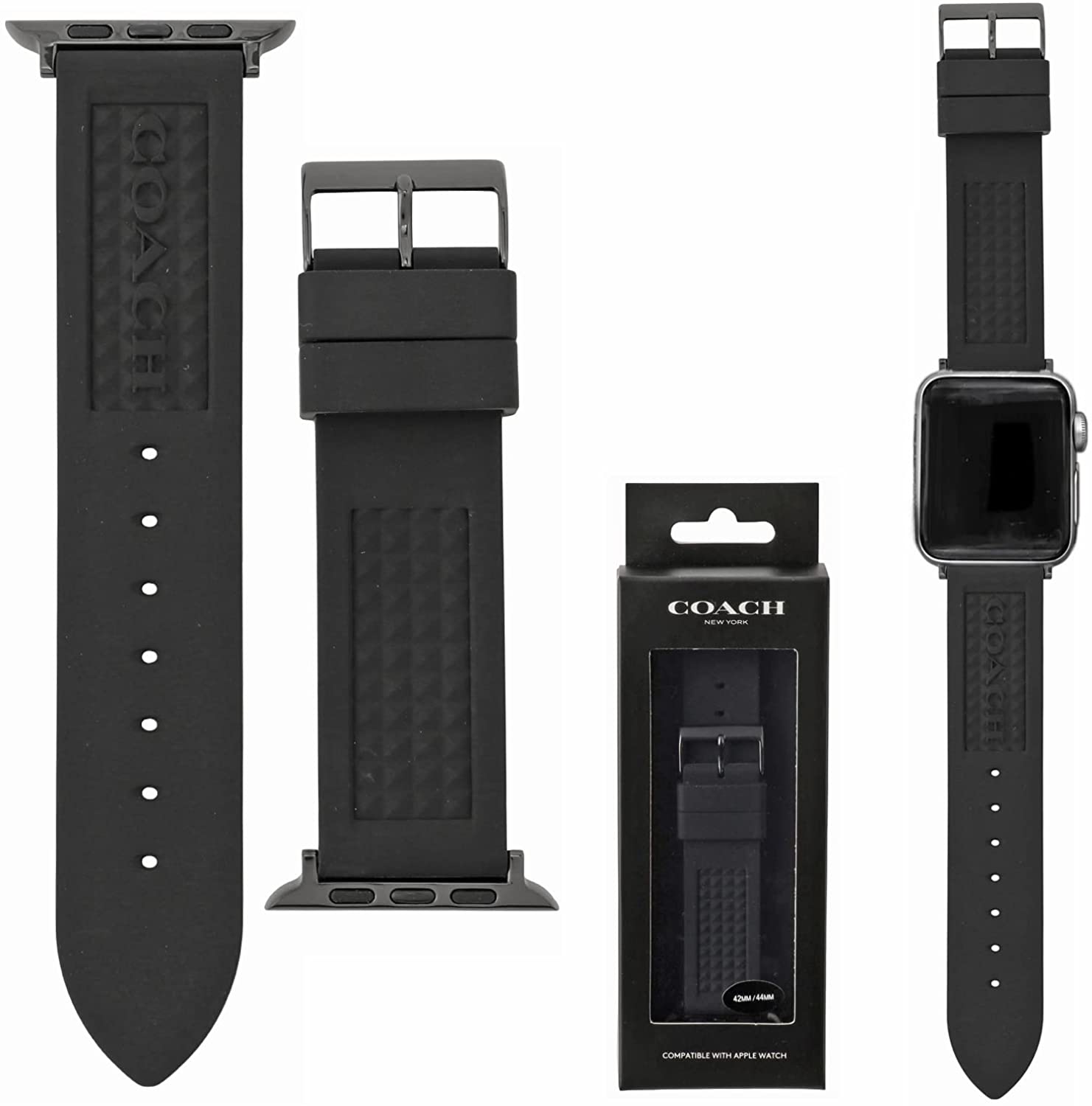  ӻ ǥ Х ٥ 򴹥Х ֥å ץ COACH åץ륦å Apple watch strap...